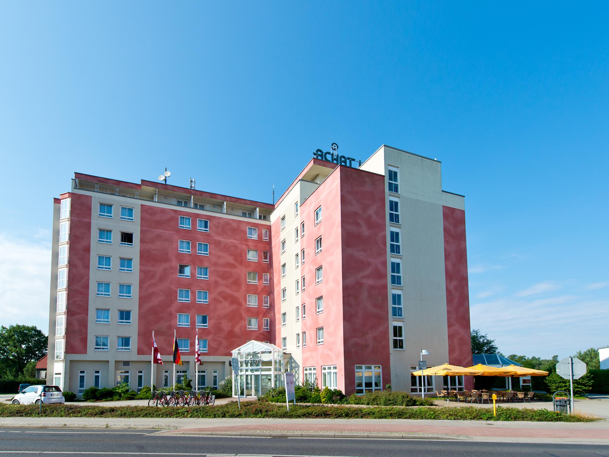 Achat Hotel Schwarzheide Lausitz Eksteriør billede